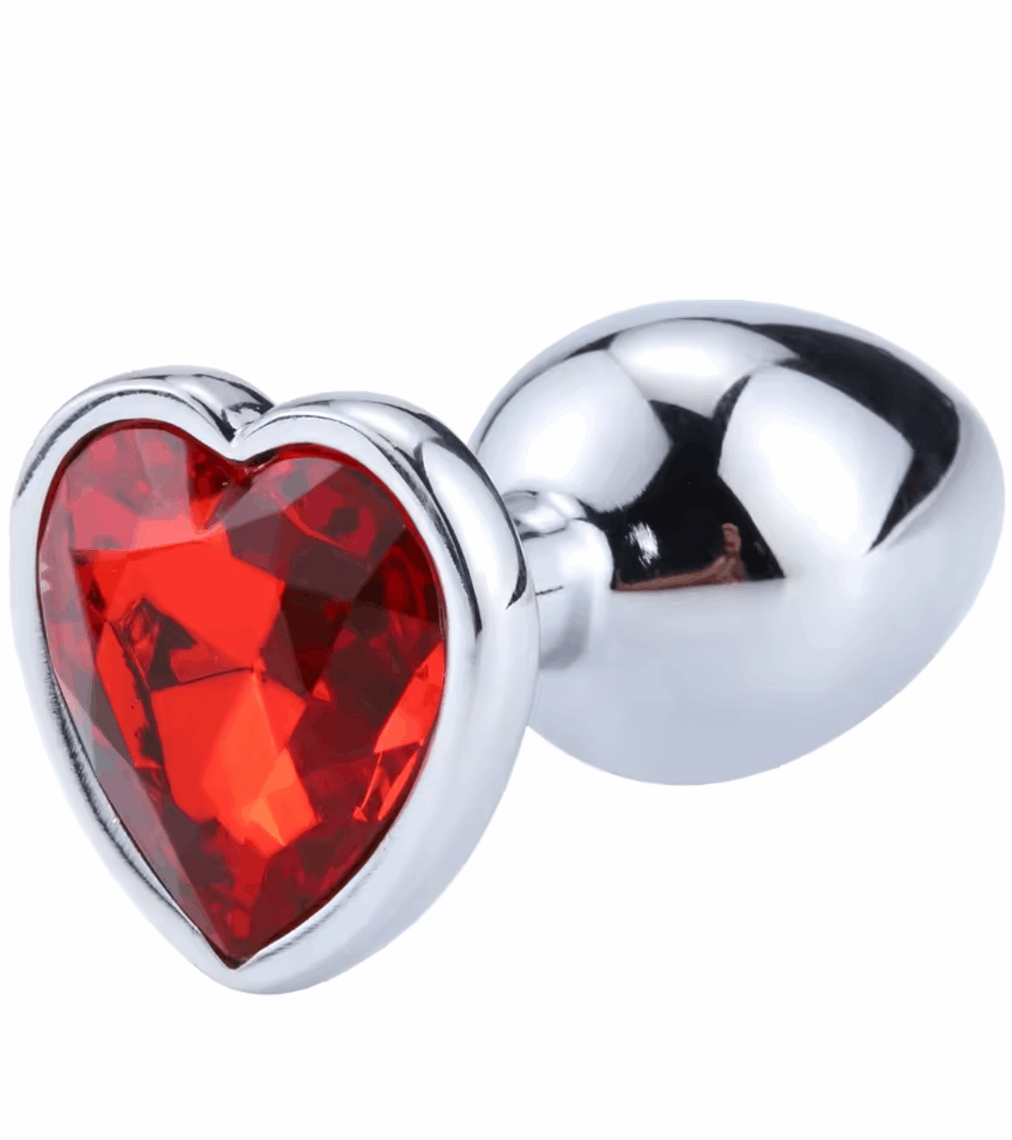 Plug Anal Elegante con Detalle de Corazón - Fuego y placer