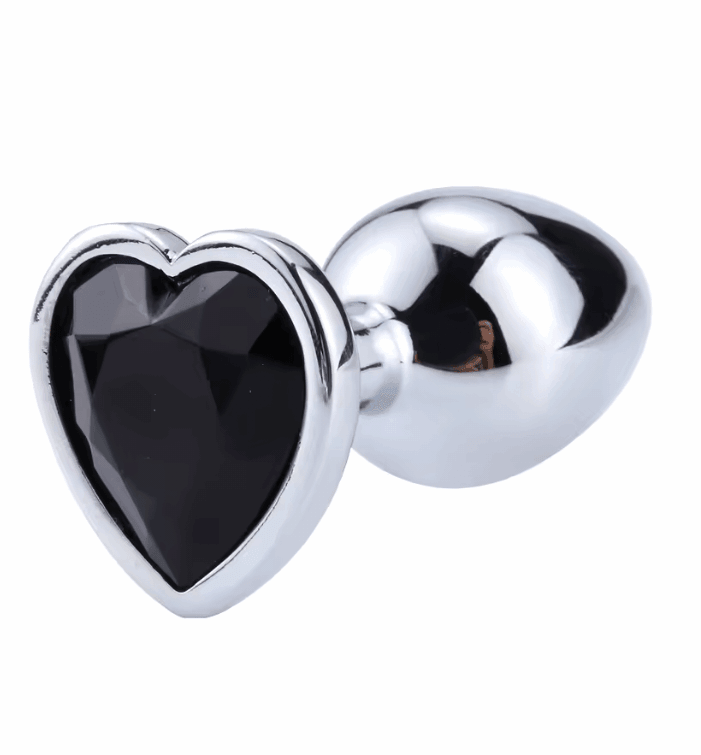 Plug Anal Elegante con Detalle de Corazón - Fuego y placer