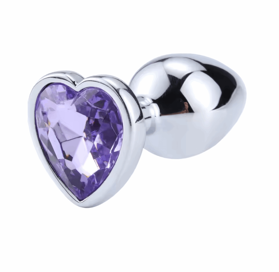 Plug Anal Elegante con Detalle de Corazón - Fuego y placer
