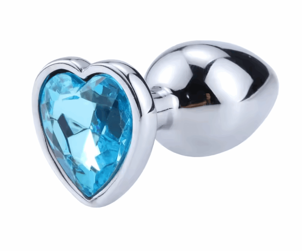 Plug Anal Elegante con Detalle de Corazón - Fuego y placer