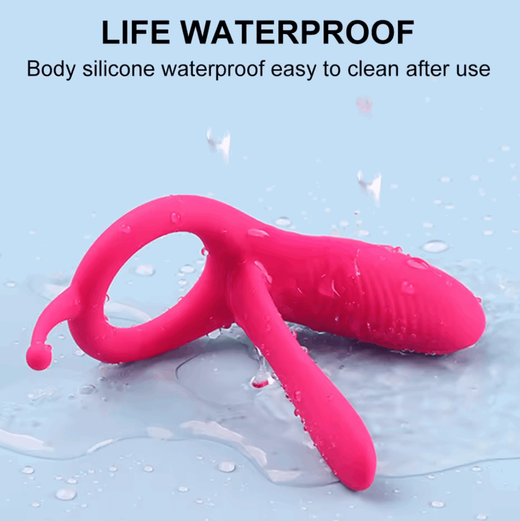 Anillo Vibrador "Infinity Touch" – Placer Mutuo - Fuego y placer