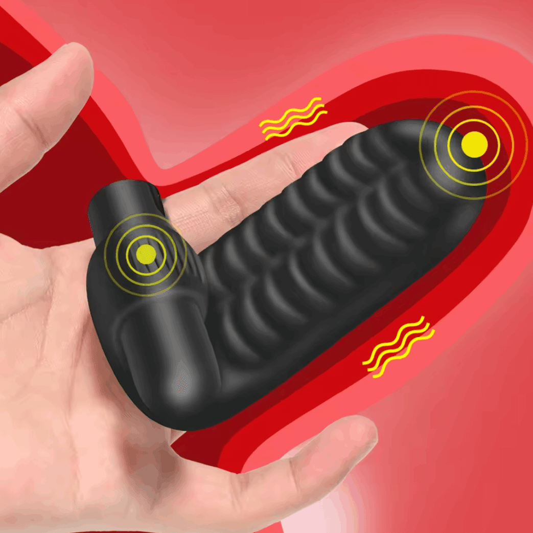 Vibrador de Dedo "Touch Pulse" – Estimulación Precisa - Fuego y placer