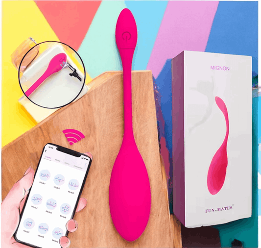 Huevo Vibrador Inteligente con App – Estimulación Remota y Placer Silencioso - Fuego y placer