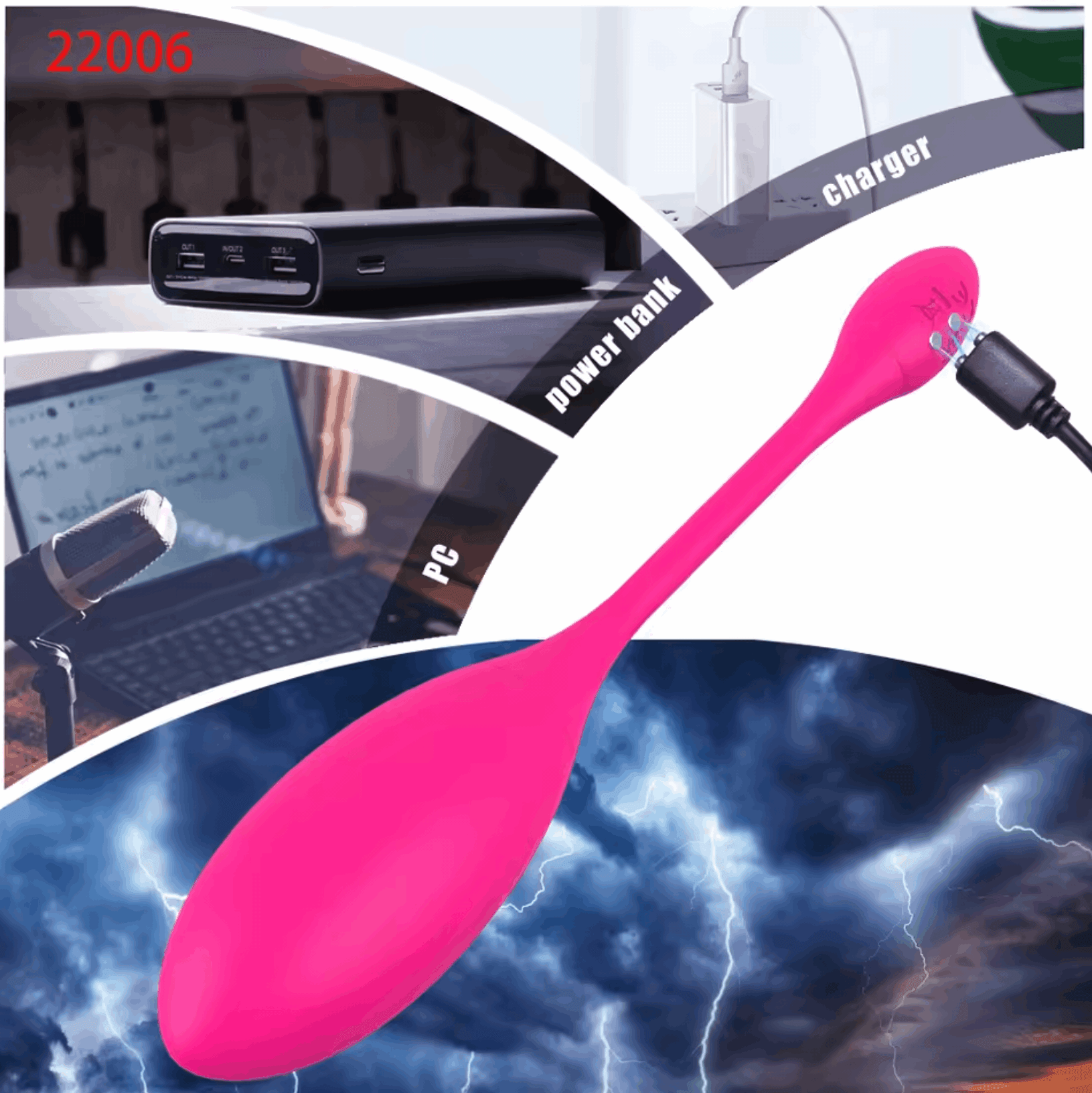Huevo Vibrador Inteligente con App – Estimulación Remota y Placer Silencioso - Fuego y placer
