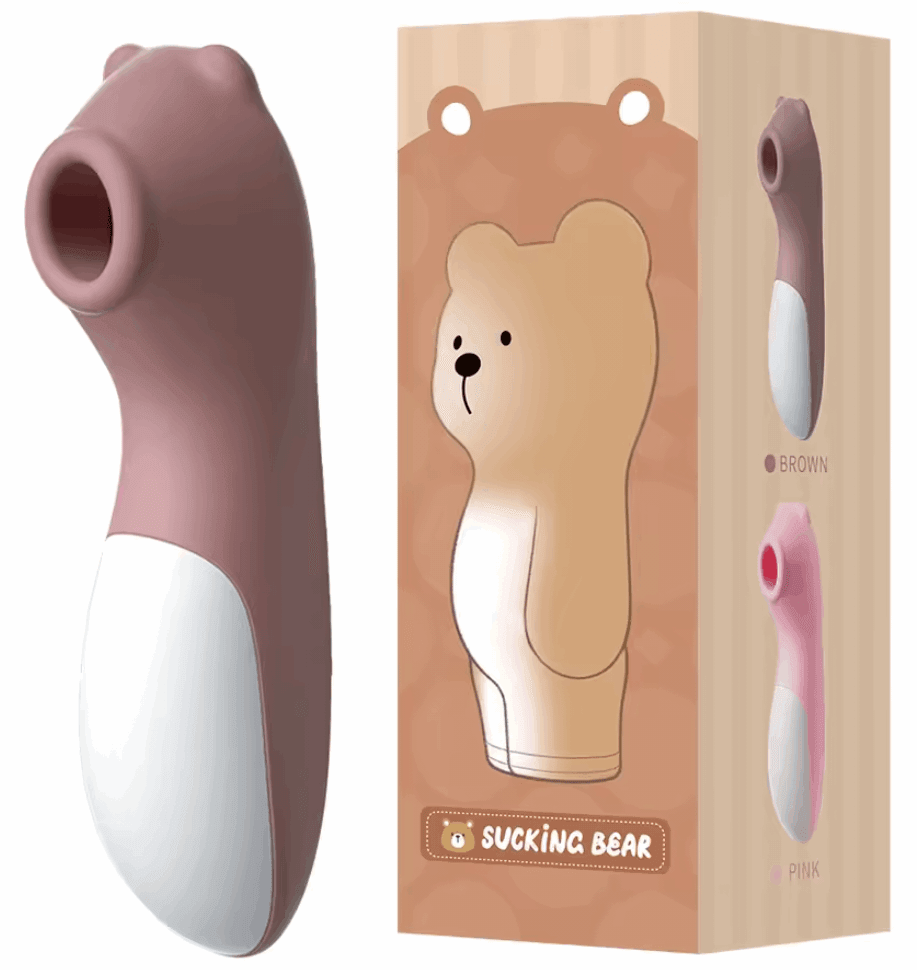 Suction Bear - Estimulador de Clítoris con Succión - Fuego y placer