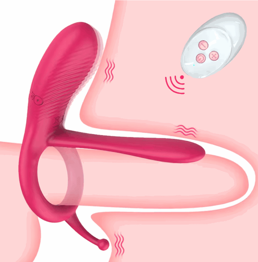 Anillo Vibrador "Infinity Touch" – Placer Mutuo - Fuego y placer